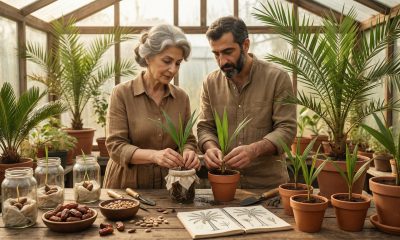 ფინიკის პალმის მოყვანა