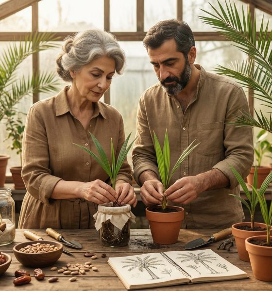 ფინიკის პალმის მოყვანა