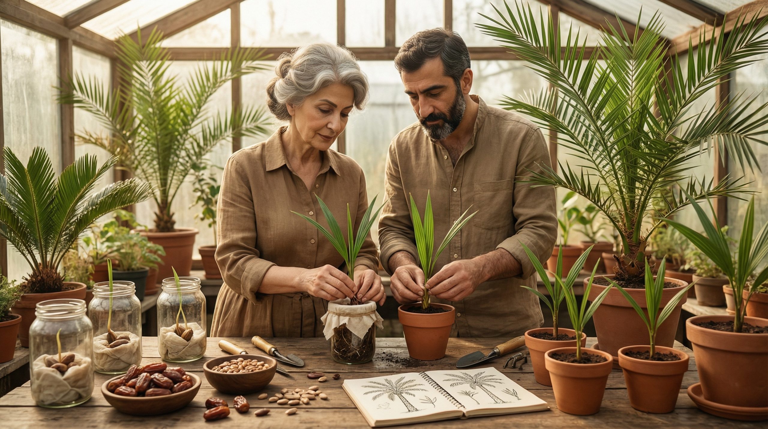 ფინიკის პალმის მოყვანა