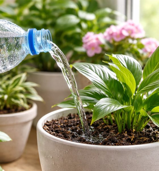 მინერალური წყალი მცენარეებისთვის