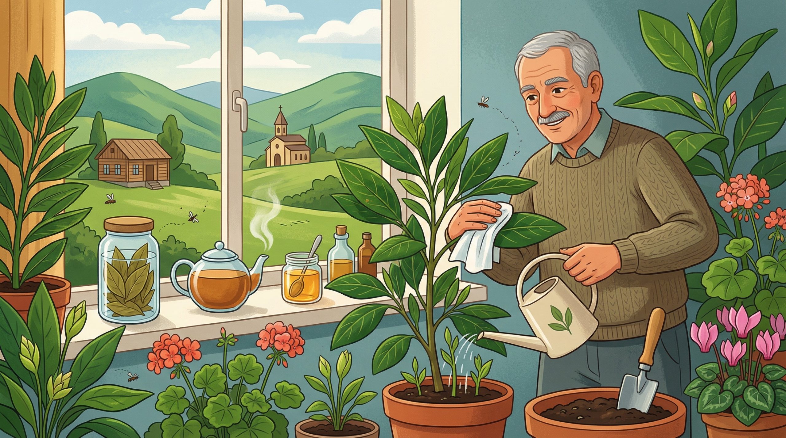 დაფნის ფოთლის ნაყენი